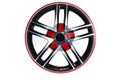 Sport car wheel Royalty Free Stock Photo