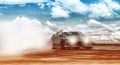 Sport car wheel drifting and smoking on track. Sport concept, Dr Royalty Free Stock Photo