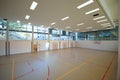 Sport court - indoor Royalty Free Stock Photo