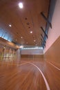 Sport court - indoor Royalty Free Stock Photo