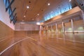 Sport court - indoor Royalty Free Stock Photo