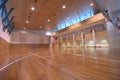 Sport court - indoor Royalty Free Stock Photo