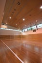 Sport court - indoor Royalty Free Stock Photo