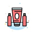 Sport, Cream, Medical, Healthcare Abstract Flat Color Icon Template