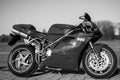 Sport Ducati Motorcycle photographed outdoors