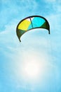 Sport Equipment. Recreational Extreme Water Sports. Kite ( Parachute ) In Sky