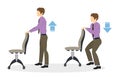 Sport exercises for office.