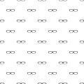 Sport eyeglasses pattern seamless vector