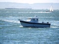 Sport Fishing Boat on San Francisco Bay