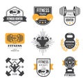 Sport and Fitness Logo Templates, Gym Logotypes