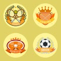 Sport game vector team logo play tournament label champion emblem league competition symbol athletic championship club