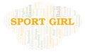 Sport Girl word cloud