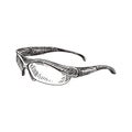 Sport glasses hand drawn black and white vector illustration Royalty Free Stock Photo