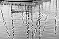 Sport harbour Aguadulce Marina near Roquetas. Abstract water reflection 29 Royalty Free Stock Photo