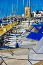 Sport harbour Aguadulce Marina near Roquetas 36 Royalty Free Stock Photo