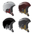 Sport helmet vector