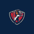 Sport Lion Championship Design illustration vector template