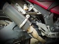 Sport motorbike exhaust