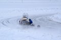 Gocart on Ice Royalty Free Stock Photo