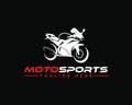 Sport Motorcycle Premium Vector Logo Template.