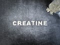 Creatine Sign white