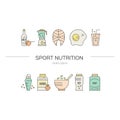 Sport Nutrition Illustration