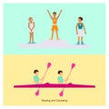 Sport people activities icon