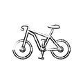 Sport race bicycle Royalty Free Stock Photo