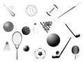 Sport requisites Royalty Free Stock Photo
