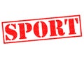 SPORT Rubber Stamp Royalty Free Stock Photo