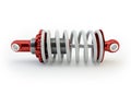 Sport Shock absorber isolated Royalty Free Stock Photo