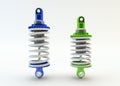 Sport Shock absorbers isolated
