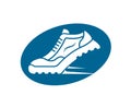 Sport shoe icon Royalty Free Stock Photo
