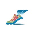 Sport shoe icon Royalty Free Stock Photo