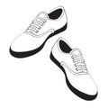 Sport shoes Royalty Free Stock Photo