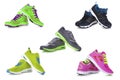 Sport shoes set Royalty Free Stock Photo