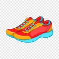 Sport sneakers icon, cartoon style Royalty Free Stock Photo