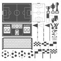 Sport-Soccer-Equipment black