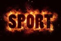 Sport sports text flame flames burn burning hot explosion