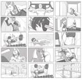 Sport storyboards