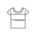 Sport t shirt line icon concept. Sport t shirt vector linear illustration, symbol, sign Royalty Free Stock Photo