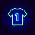 Sport T-Shirt Neon Sign