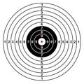 Sport target vector shooting