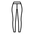 Sport tights icon, outline style