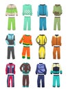 Sport tracksuits for boys Royalty Free Stock Photo