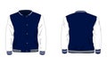 Sport varsity jacket Royalty Free Stock Photo