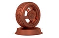 Sport Wheel Bronze Trophy