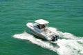 Sportfishing Boat on Biscayne Bay