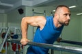 Sporting couple in the gym Royalty Free Stock Photo