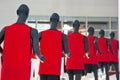 Sporting mannequins Royalty Free Stock Photo